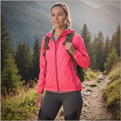 Tissu en nylon (recyclé) léger, imperméable, à carreaux à double ligne